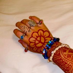 Handmade wire rings $20 for 6